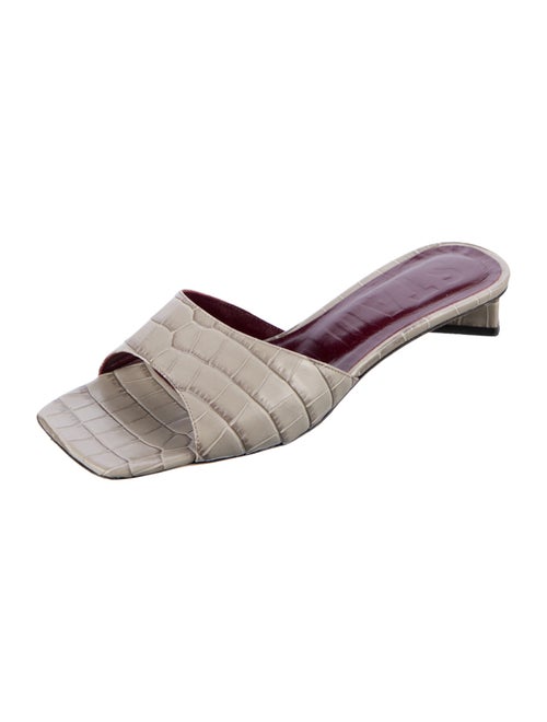 Staud Leather Slides