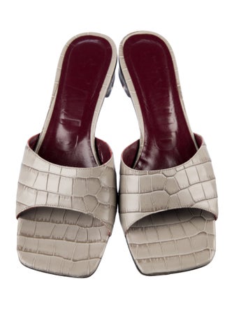 Staud Leather Slides