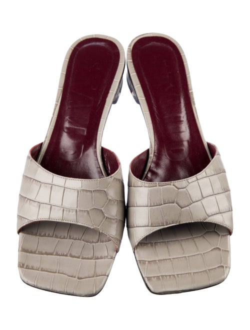 Staud Leather Slides