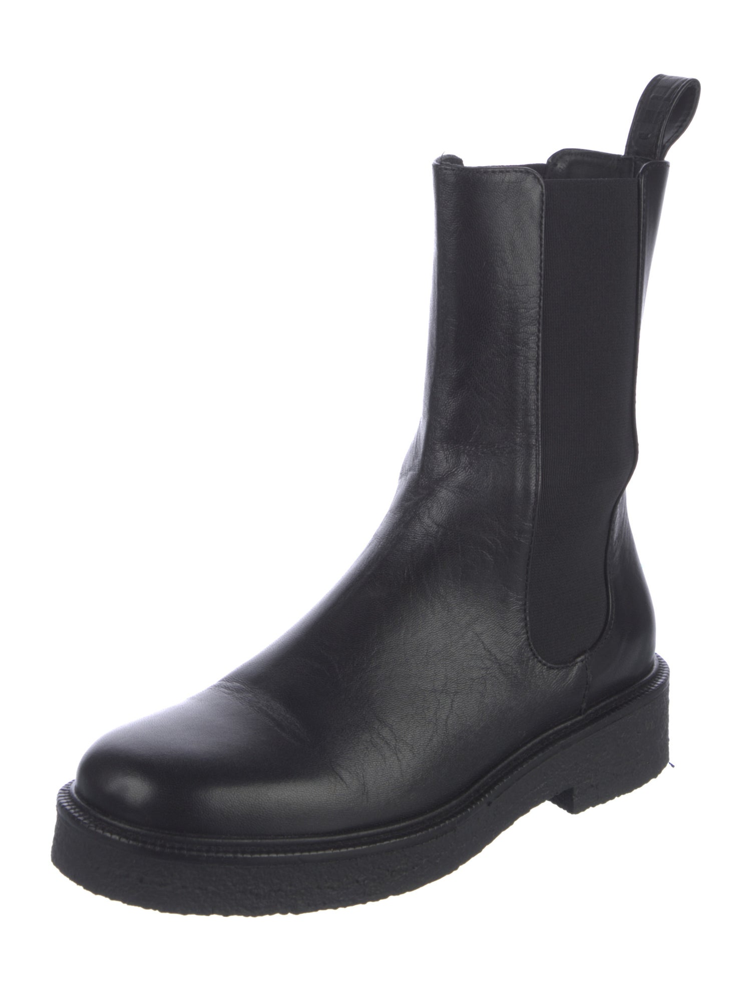 Staud Leather Chelsea Boots