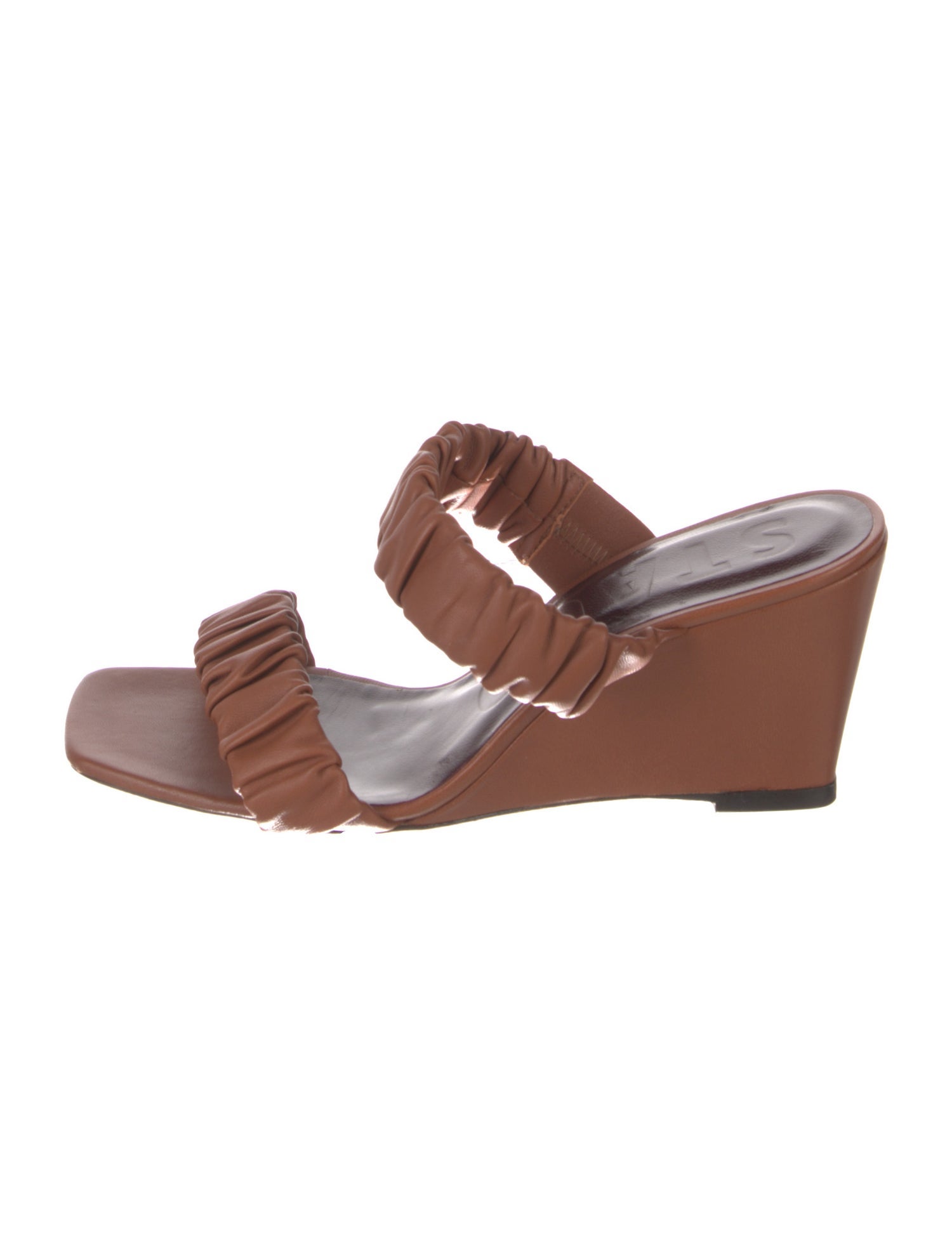 Staud Leather Slides