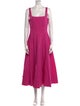 Staud Square Neckline Long Dress