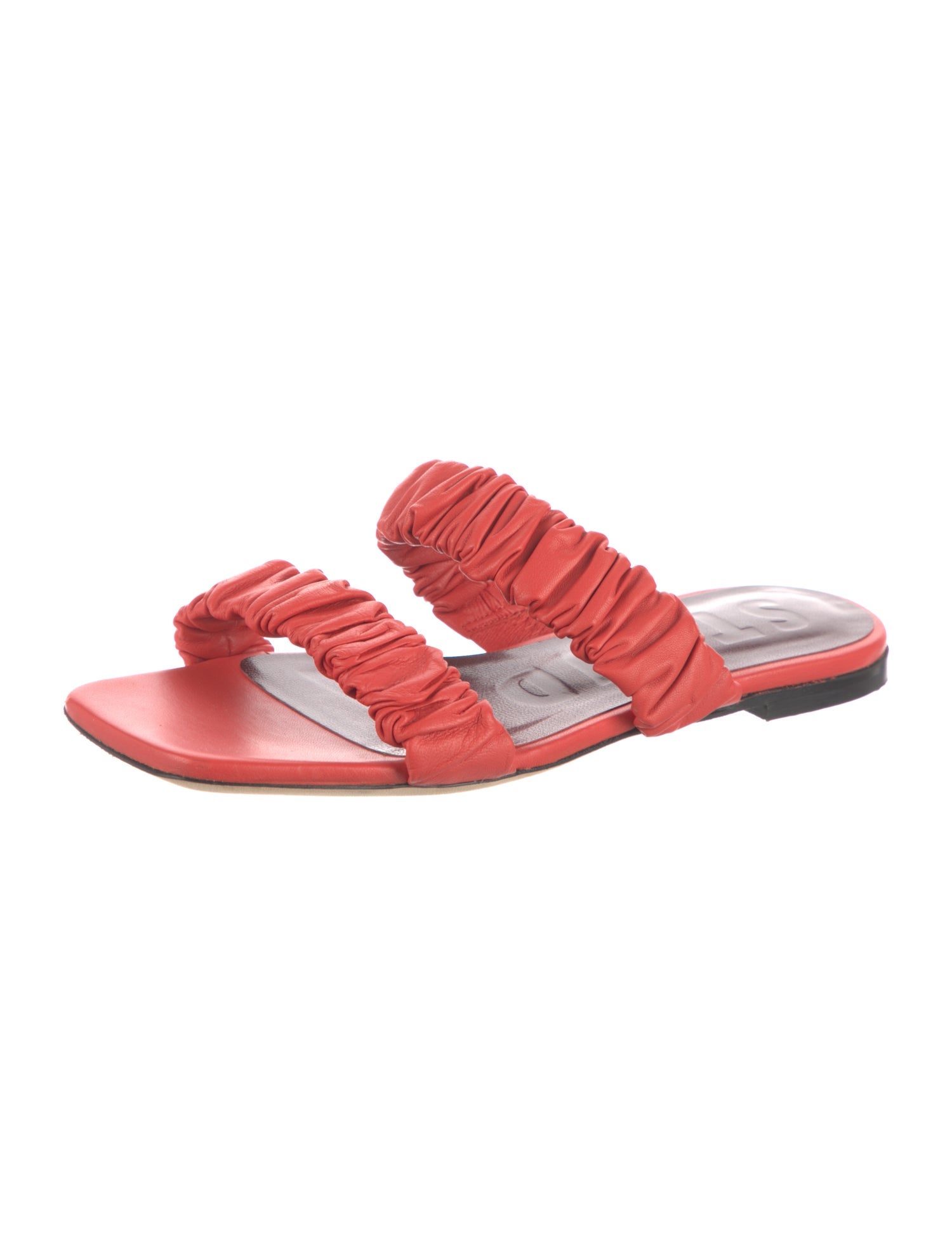 Staud Leather Slides