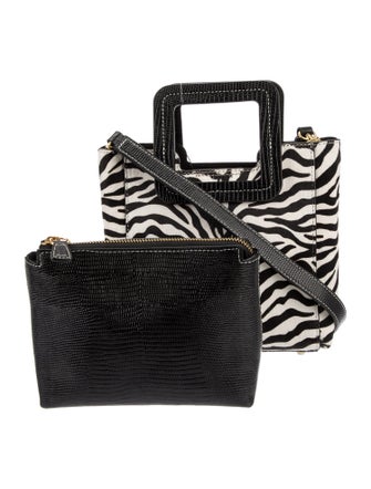 Staud Ponyhair Top Handle Bag