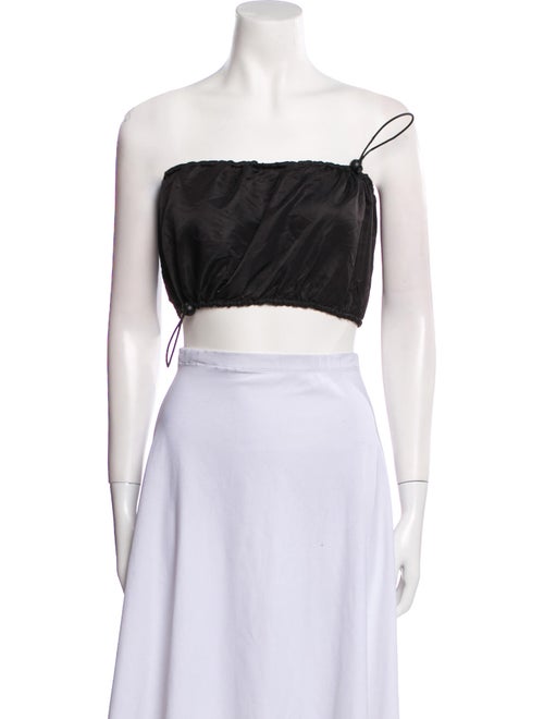Staud Strapless Crop Top