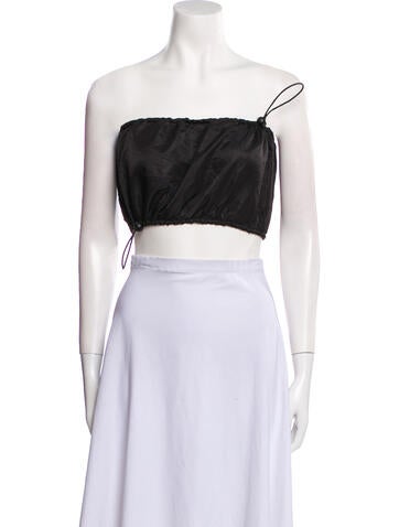 Staud Tops Strapless Crop Top XS