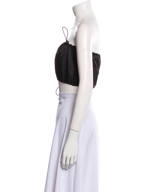 Staud Strapless Crop Top