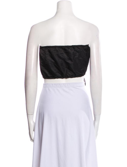 Staud Strapless Crop Top