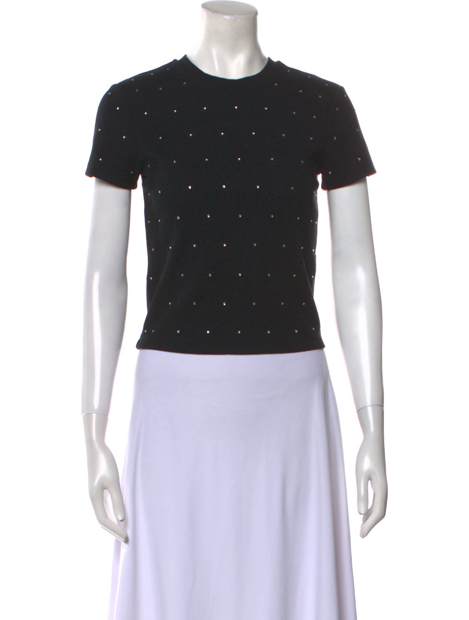 Staud Crew Neck Short Sleeve T-Shirt