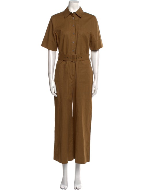 Staud Linen Jumpsuit