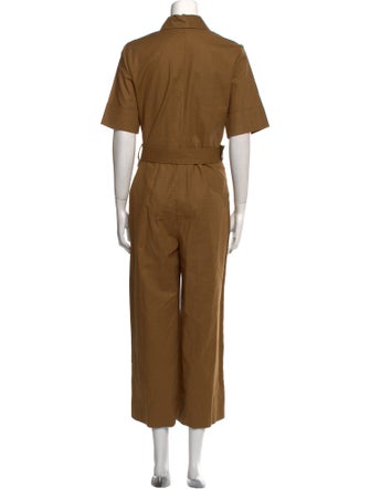 Staud Linen Jumpsuit