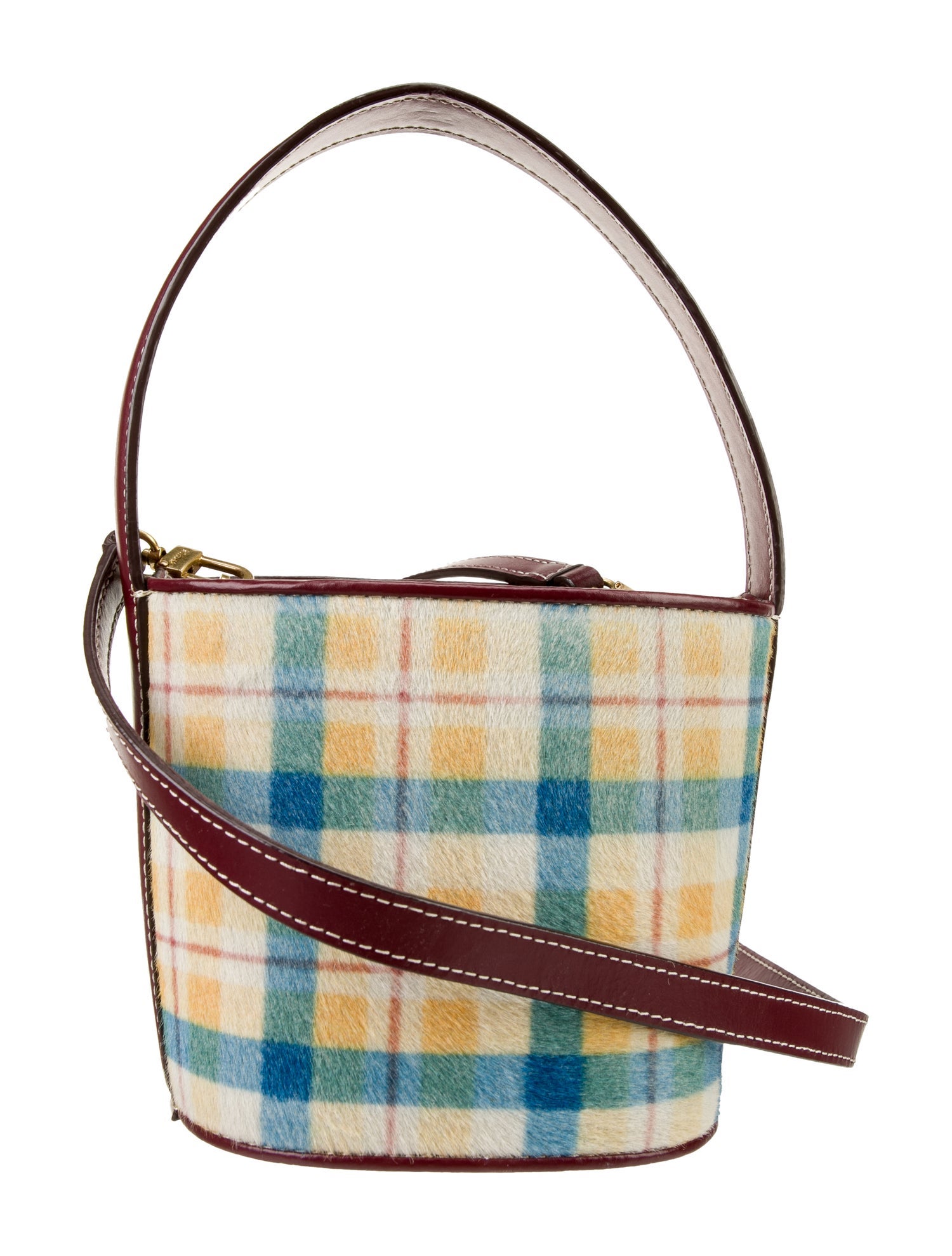Staud Ponyhair Bucket Bag