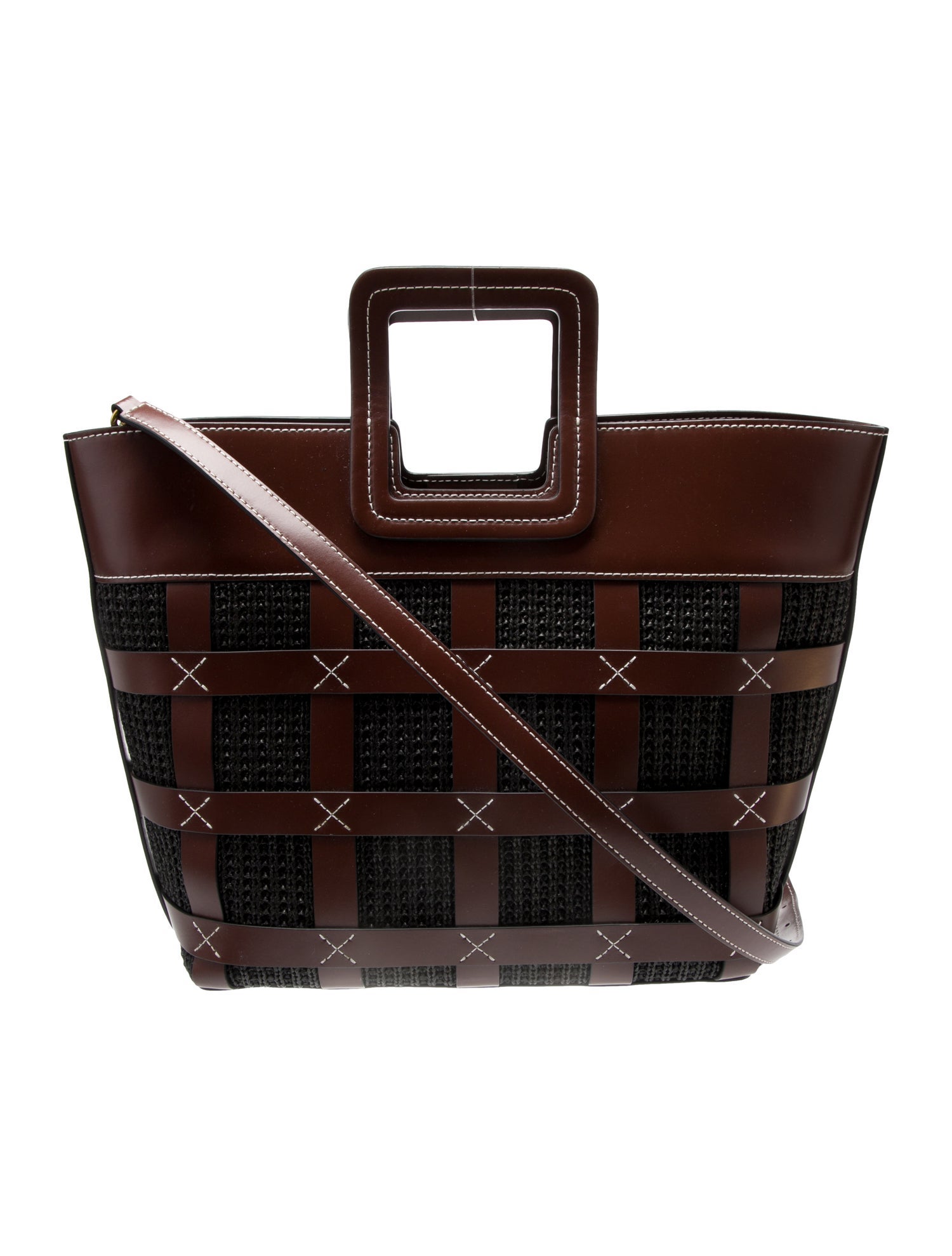 Staud Leather Crossbody Bag