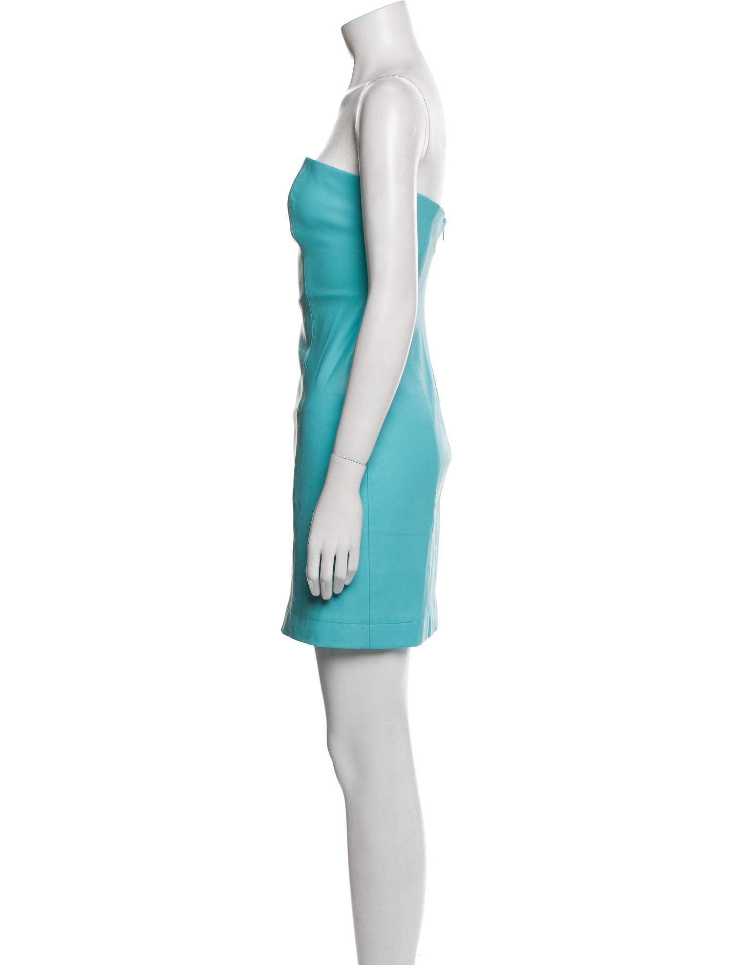 Staud Strapless Mini Dress
