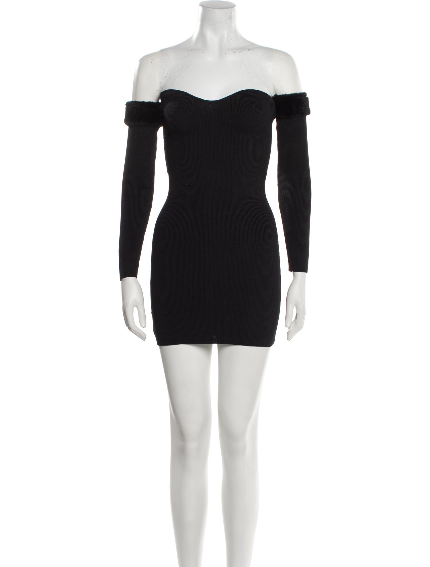 Staud Off-The-Shoulder Mini Dress