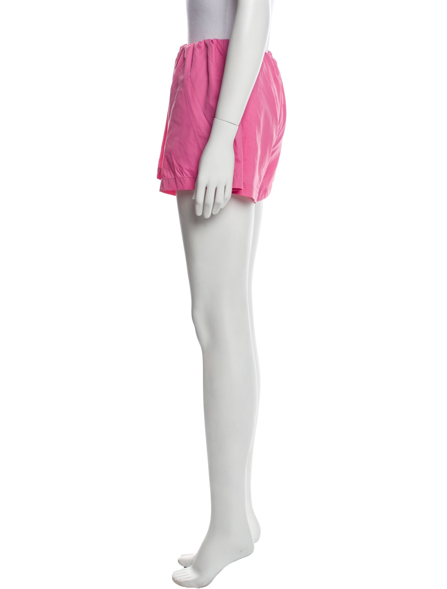 Staud Nylon Mini Shorts