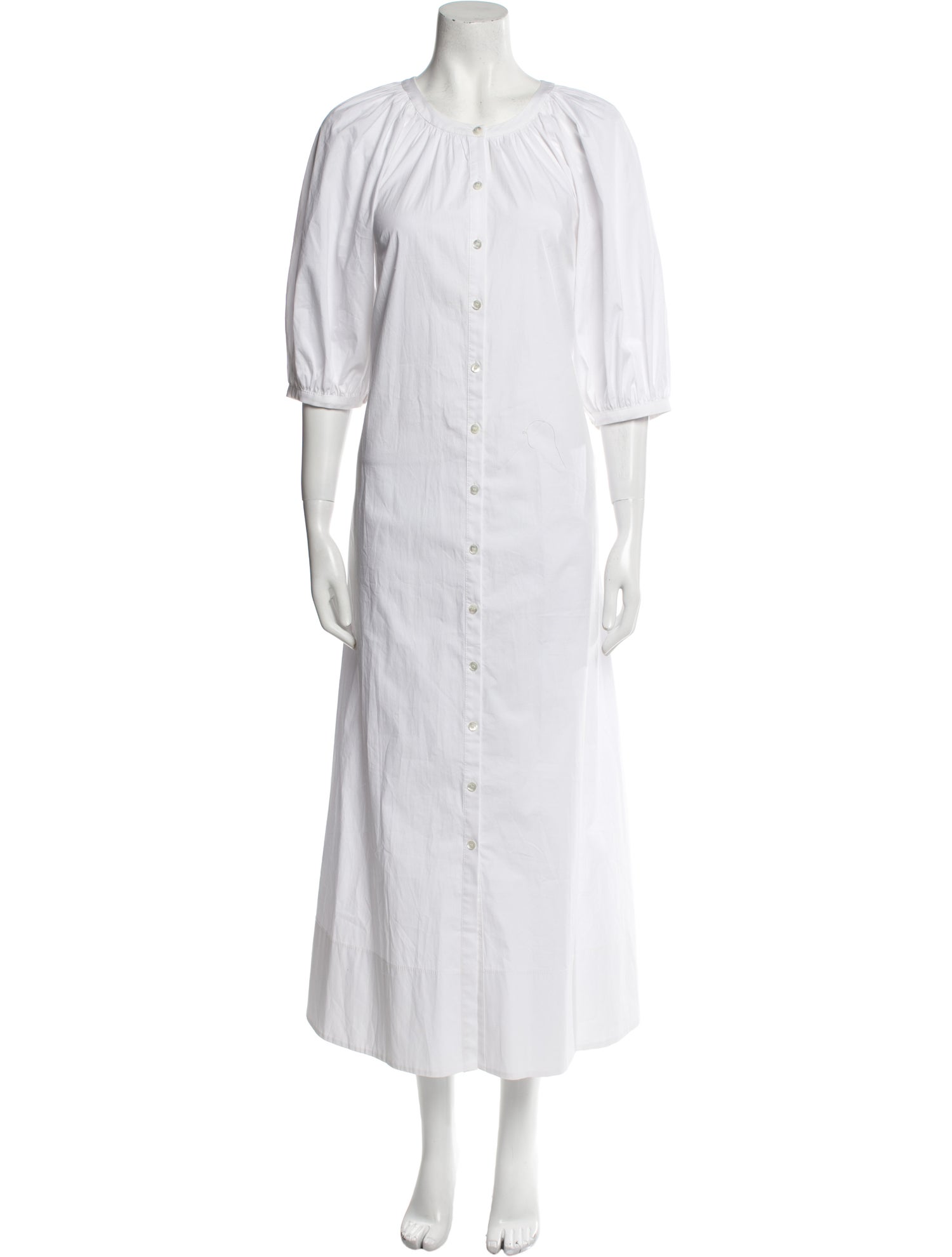 Staud Crew Neck Long Dress