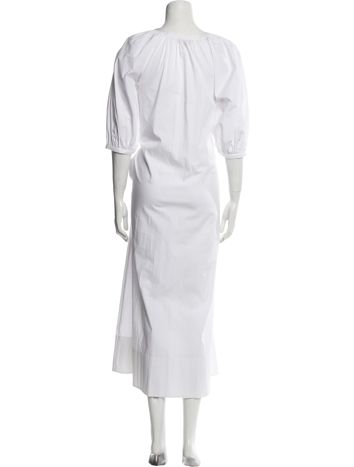 Staud Crew Neck Long Dress