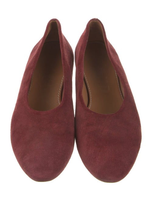 Staud Suede Ballet Flats