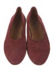 Staud Suede Ballet Flats