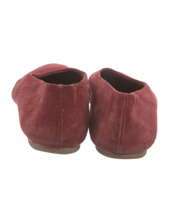 Staud Suede Ballet Flats