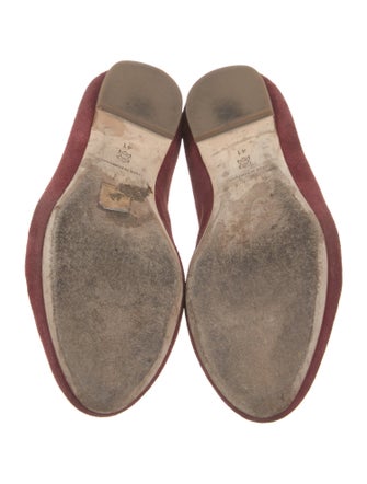 Staud Suede Ballet Flats