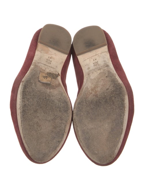 Staud Suede Ballet Flats