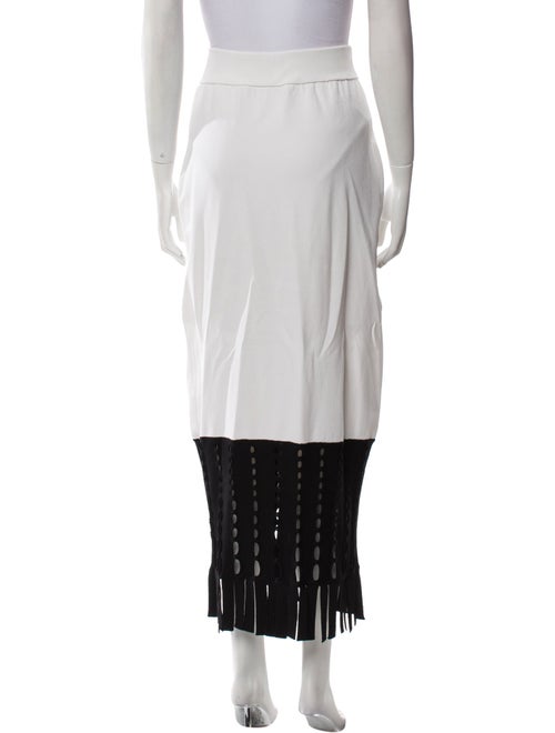 Staud Eyelet Trim Midi Length Skirt