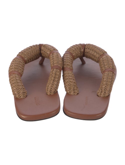 Staud Leather Slides