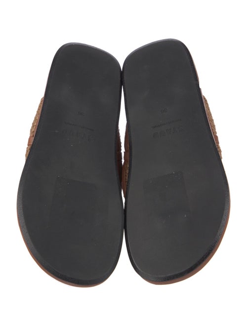 Staud Leather Slides