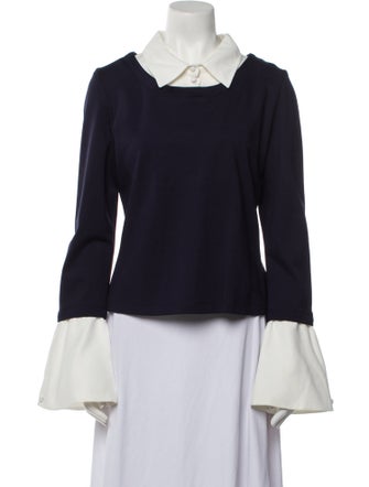 Staud Long Sleeve Top