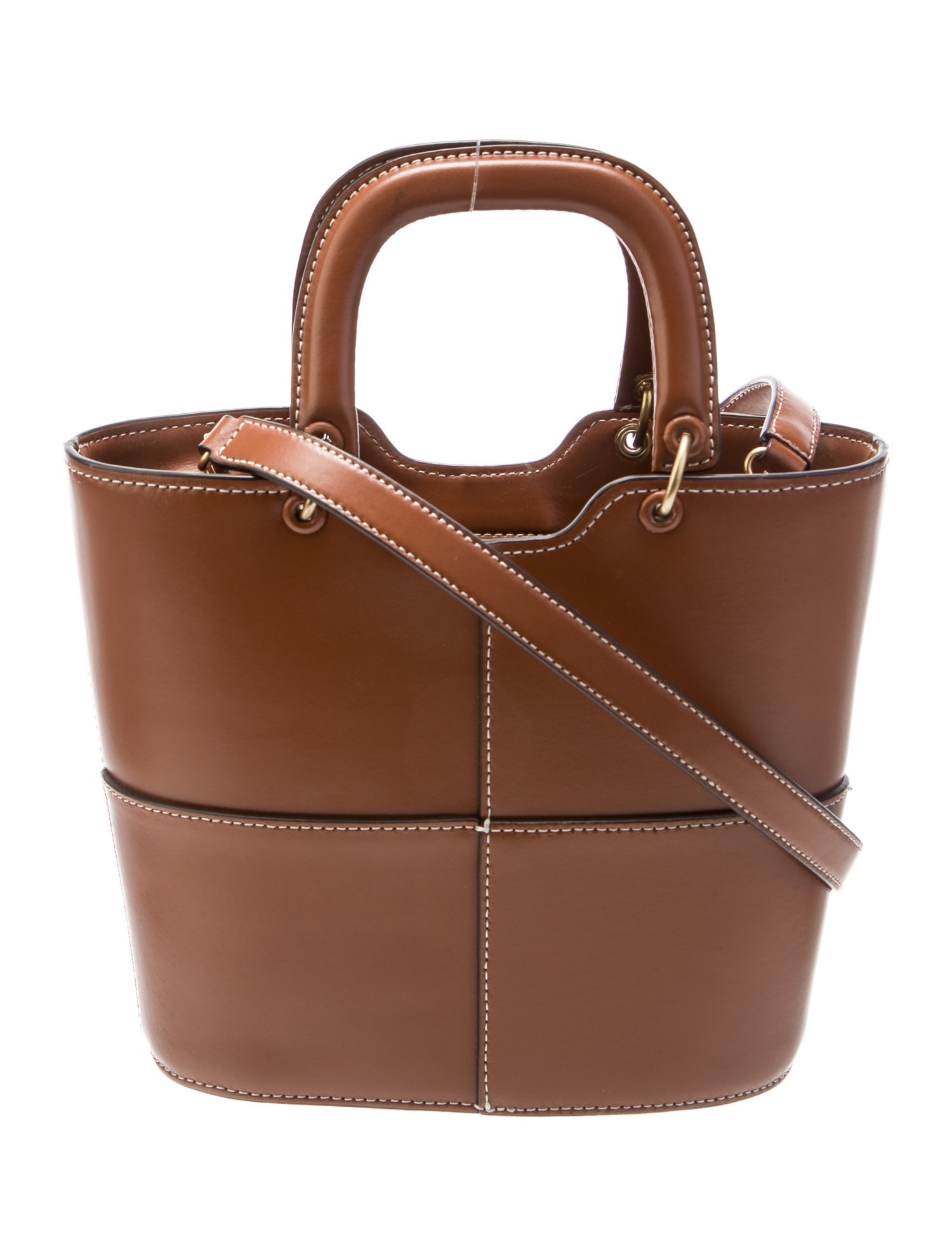 Staud Leather Bucket Bag