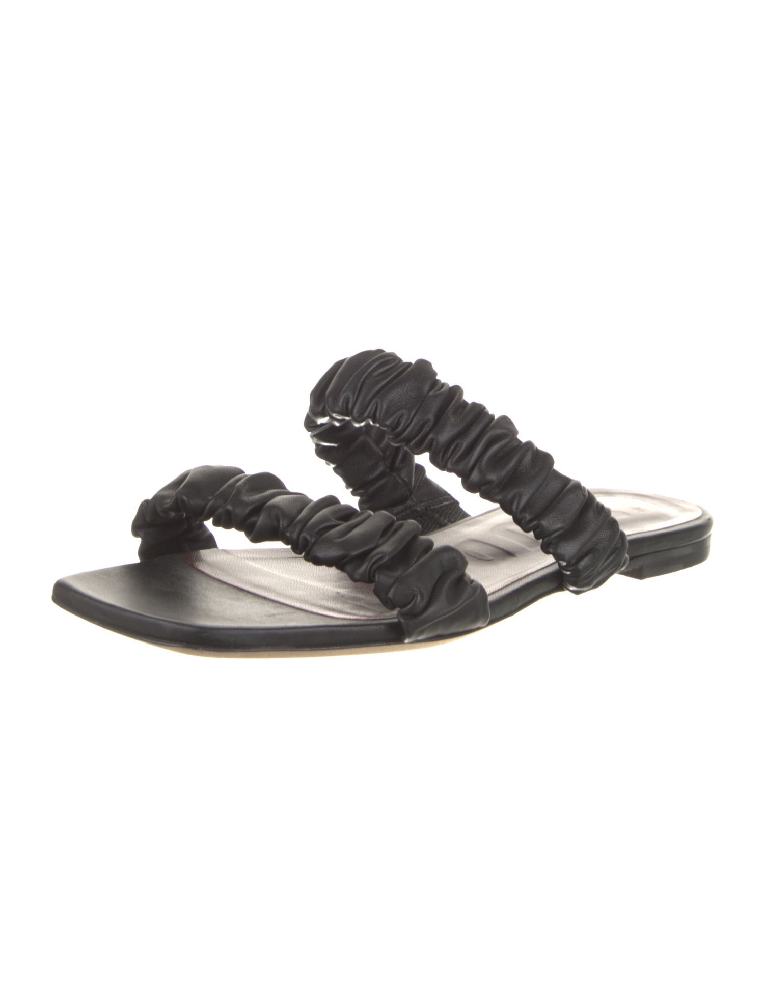Staud Leather Slides