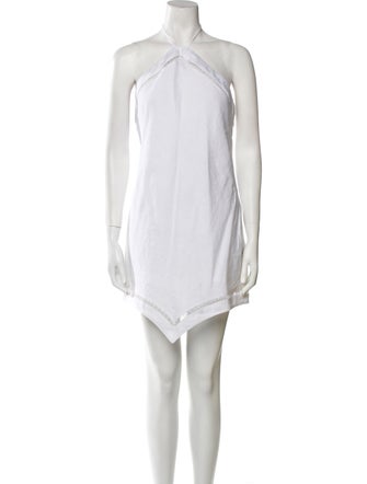 Staud Linen Mini Dress