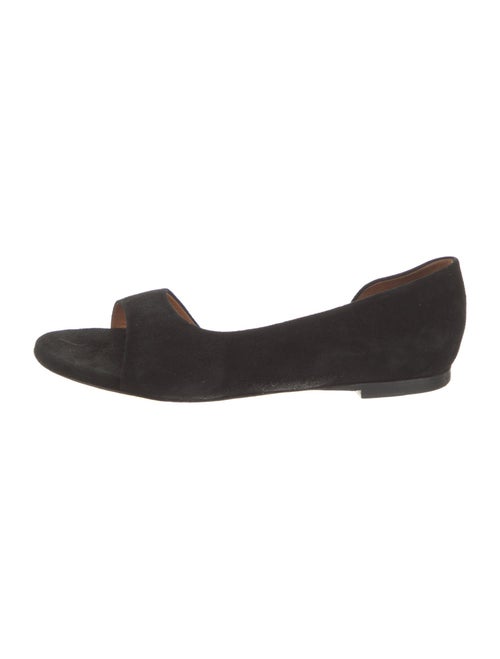 Staud Suede D'Orsay Flats