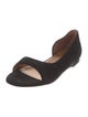 Staud Suede D'Orsay Flats
