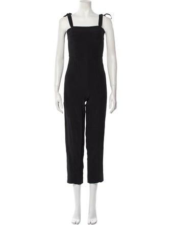 Staud Square Neckline Jumpsuit