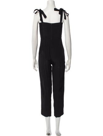 Staud Square Neckline Jumpsuit