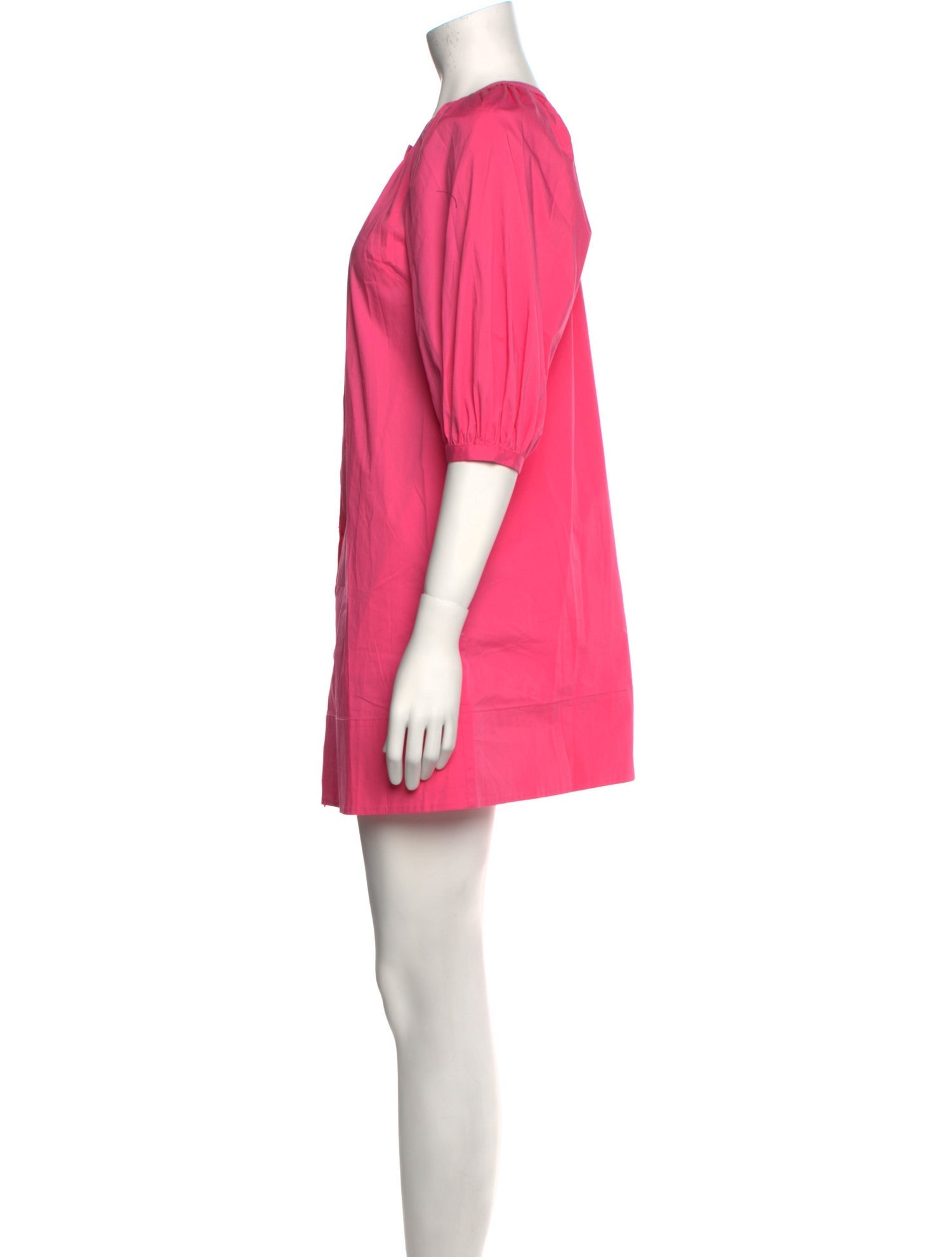 Staud Crew Neck Mini Dress