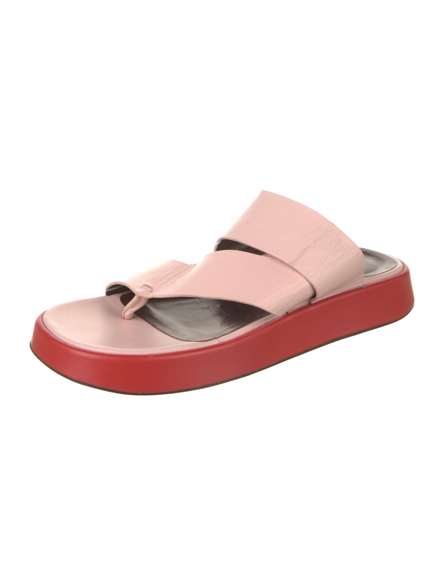 Staud Leather Slides