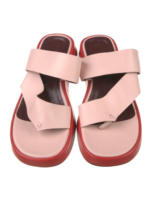 Staud Leather Slides