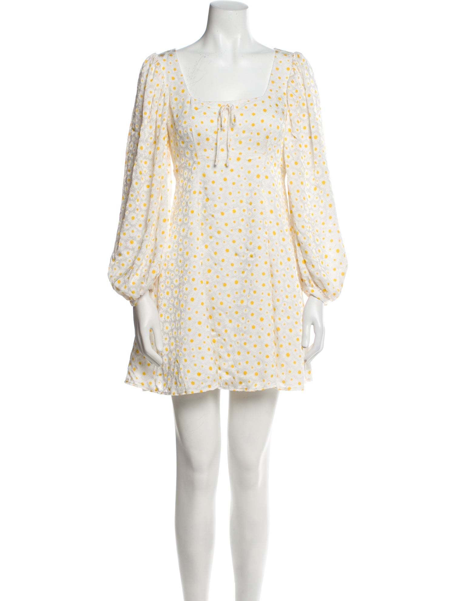 Staud Printed Mini Dress