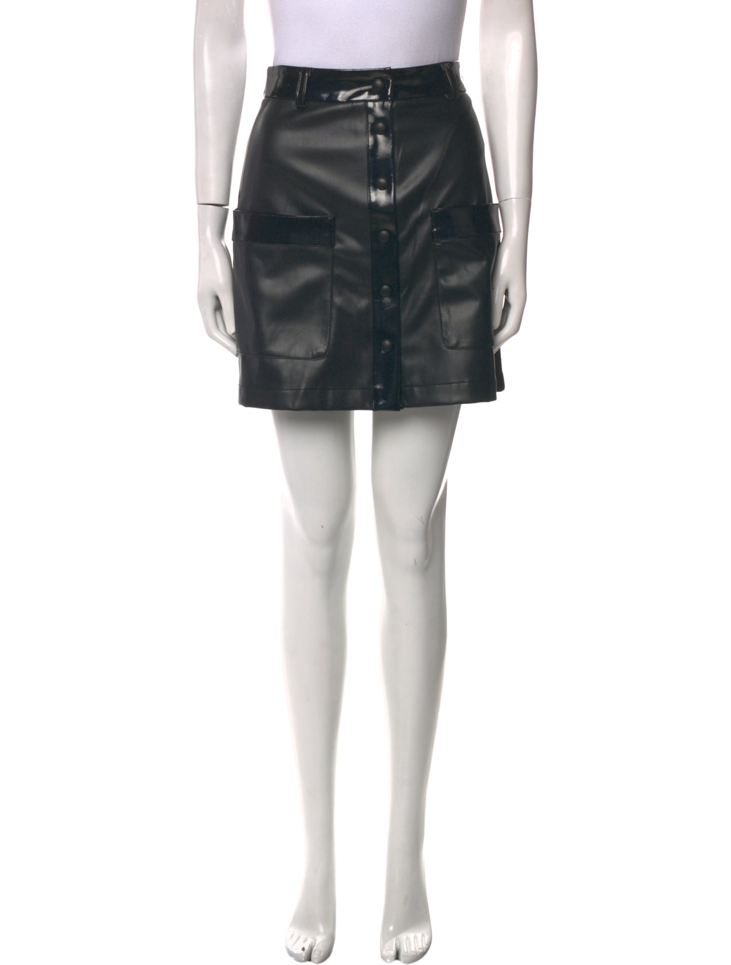 Staud Pleated Accents Mini Skirt w/ Tags