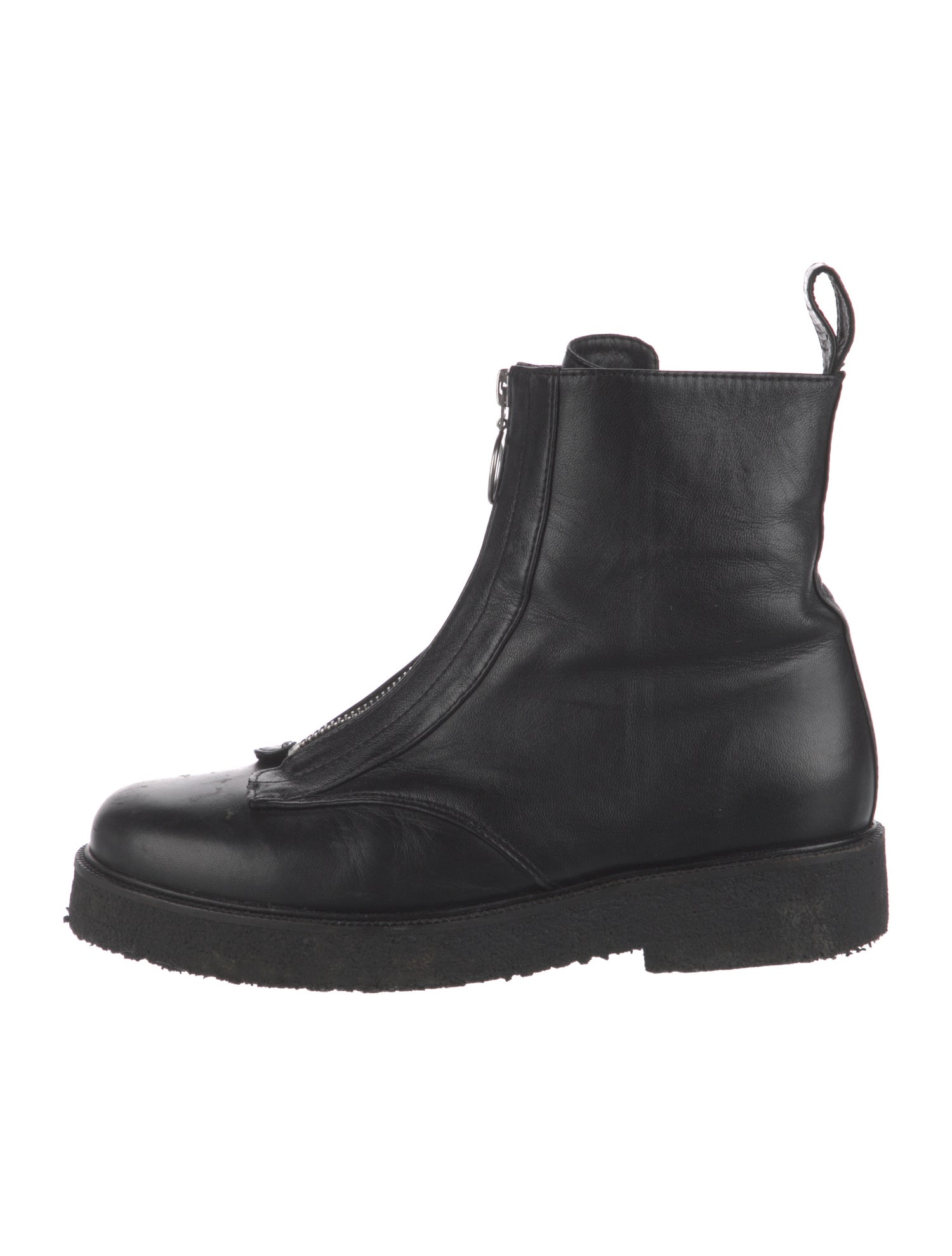 Staud Leather Combat Boots