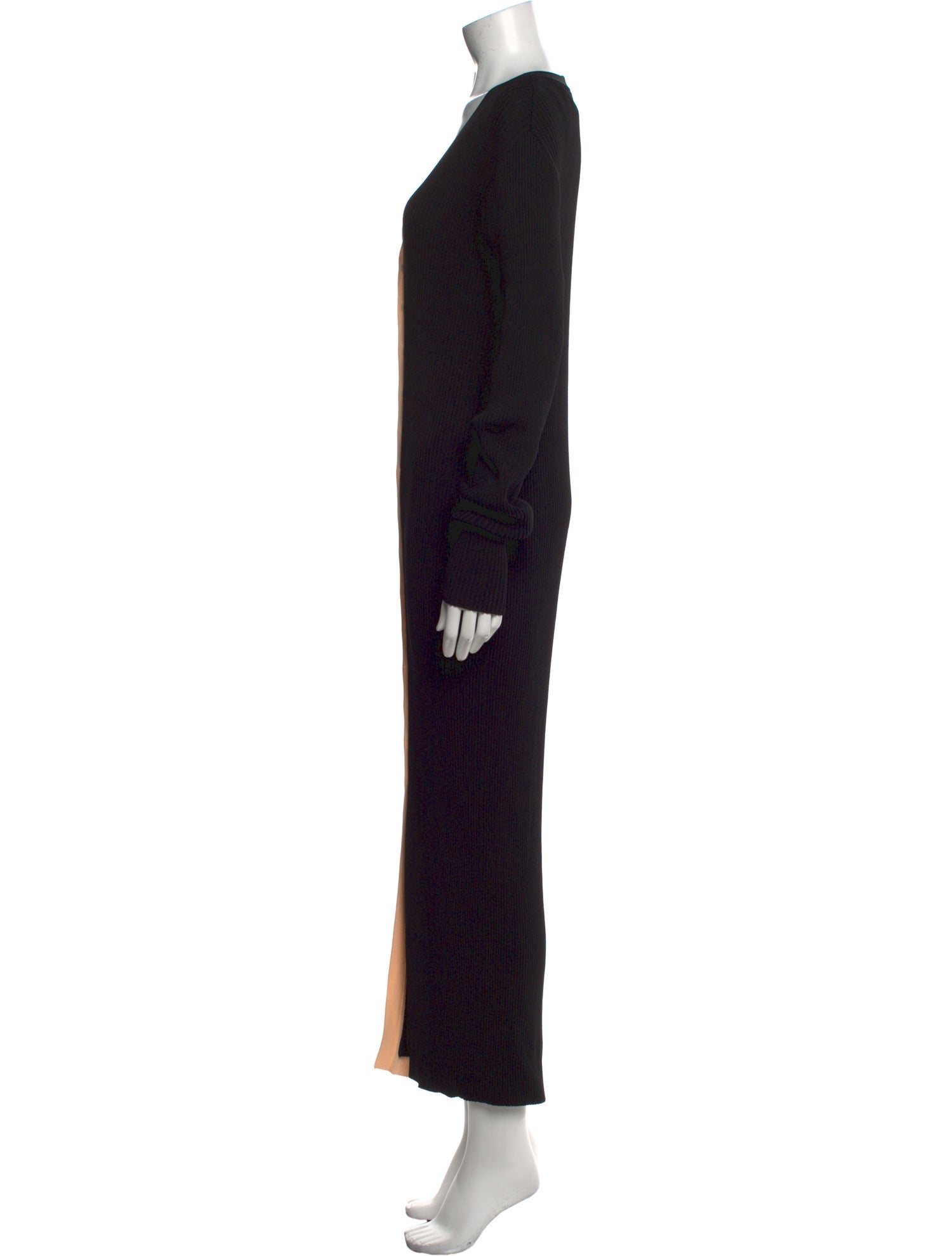 Staud Colorblock Pattern Long Dress