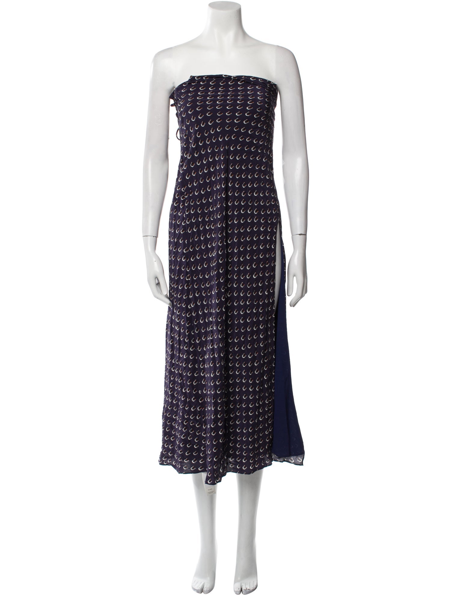 Staud Printed Long Dress w/ Tags