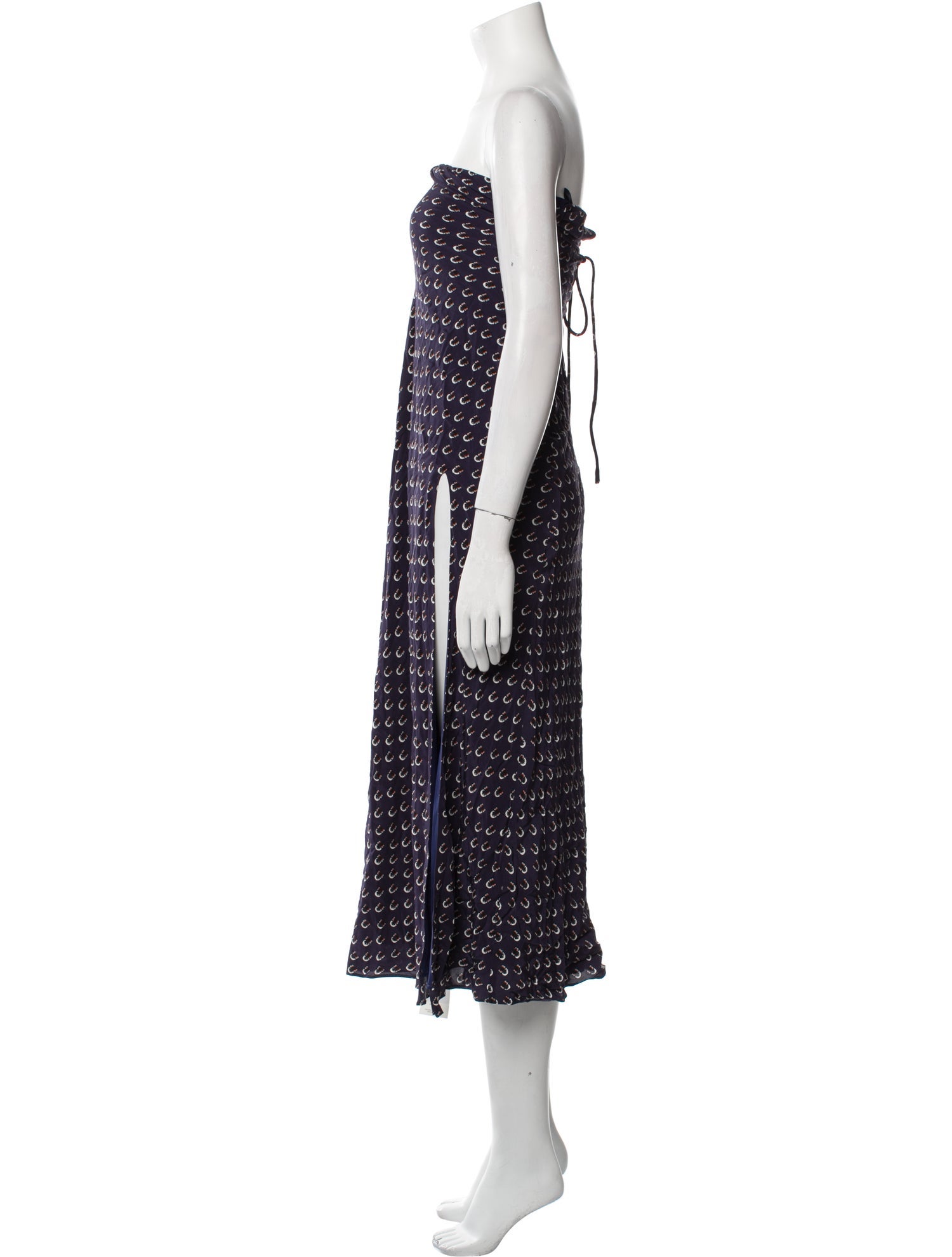 Staud Printed Long Dress w/ Tags