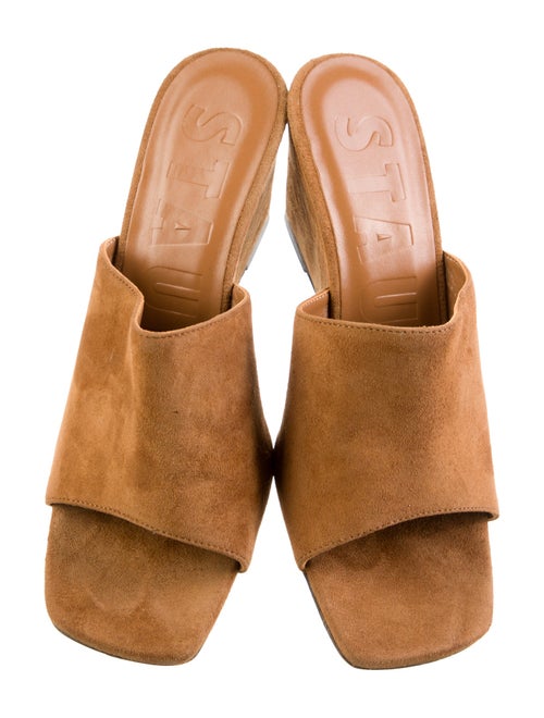 Staud Suede Slides