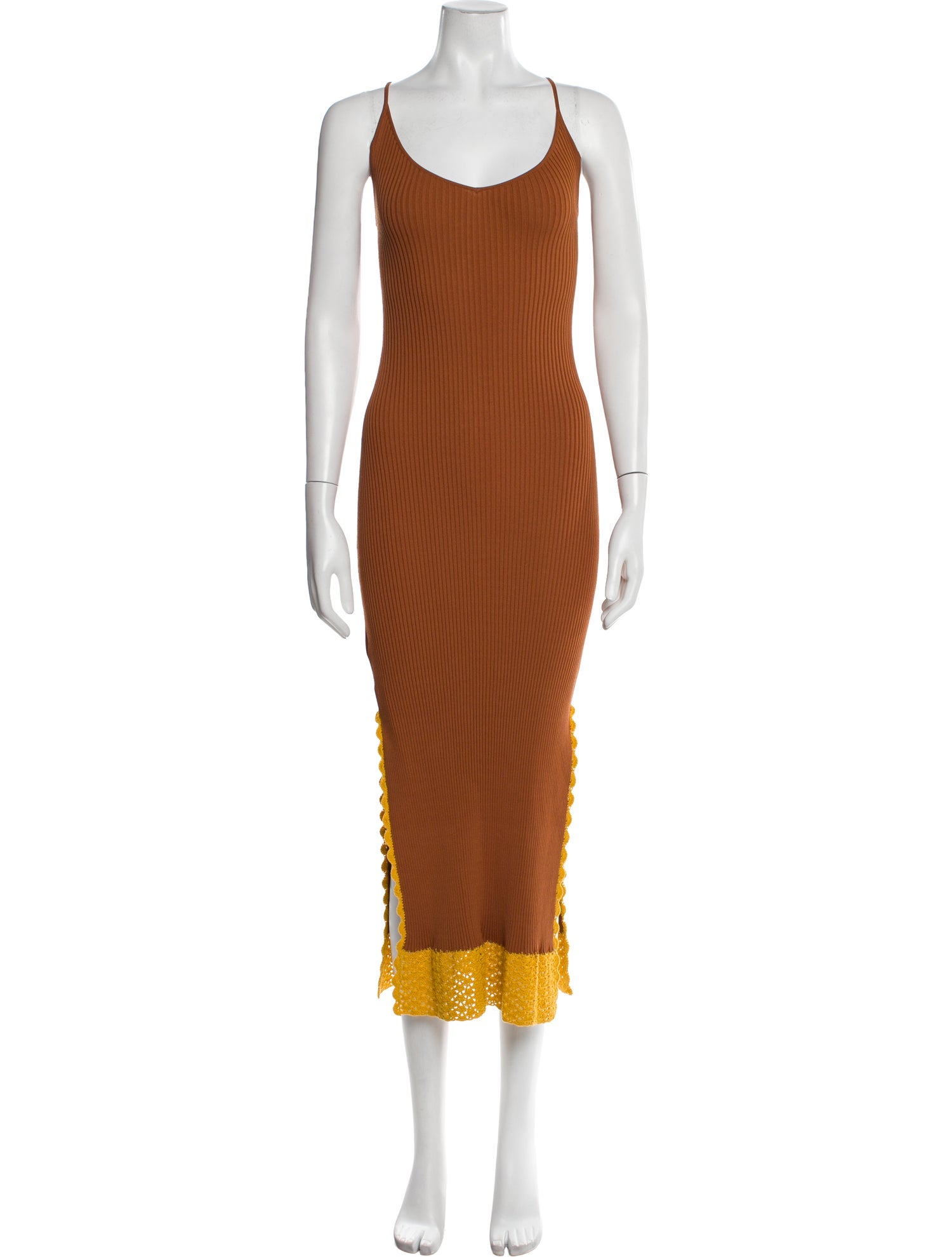 Staud Scoop Neck Long Dress w/ Tags