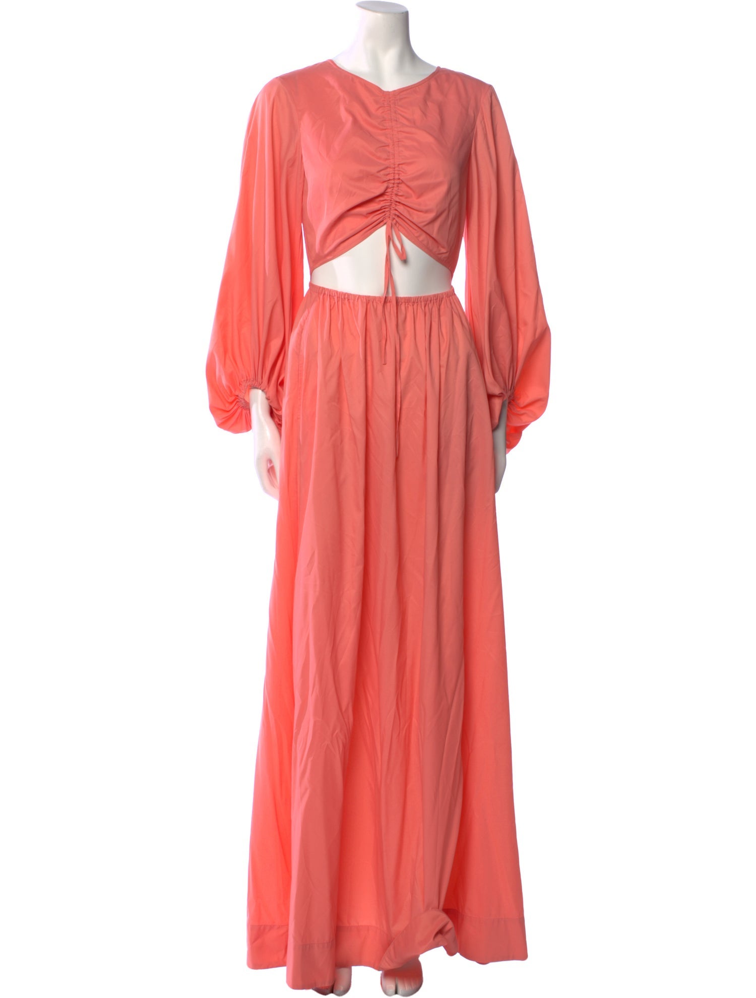 Staud Nylon Long Dress